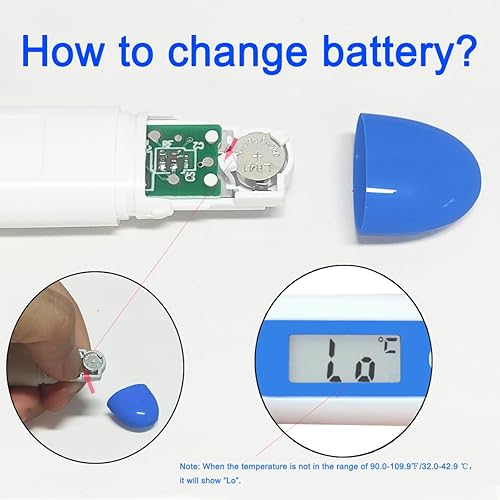 Miniatura 5 de Termómetro oral, termómetro digital para fiebre (A, paquete de 4)