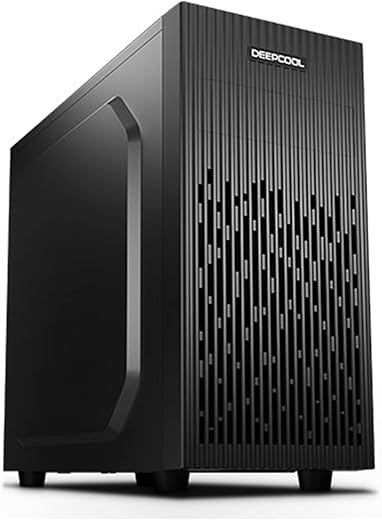 DEEPCOOL MATREXX 30 SI Alloy Steel Mini Tower Computer Case/Gaming Cabinet – Black, Support – Micro ATX/Mini-ITX, Pre-Installed 1 x 120 mm Black…