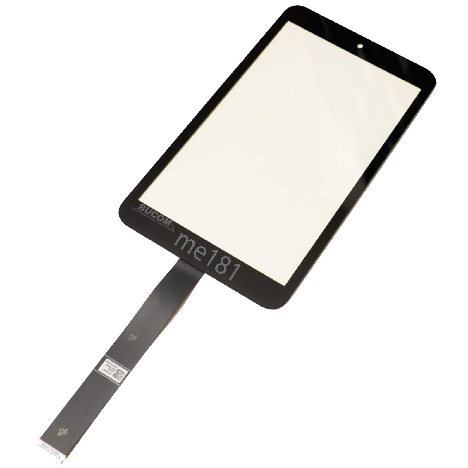 Ekran dotykowy zamiennik przedni wyświetlacz szkło do Asus Memo Pad 8 ME181 ME181C szybka czarna samoprzylepna