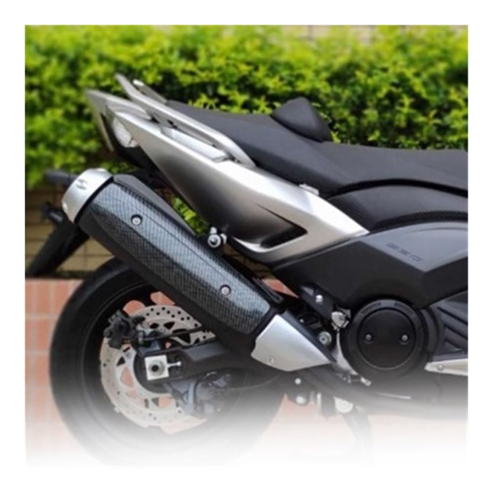 Paracalore Scarico per TMAX500 TMAX530 TMAX 530 Tmax 500 2011-2016 Moto Copertura della Marmitta Protezione di Scarico Protezione Calore