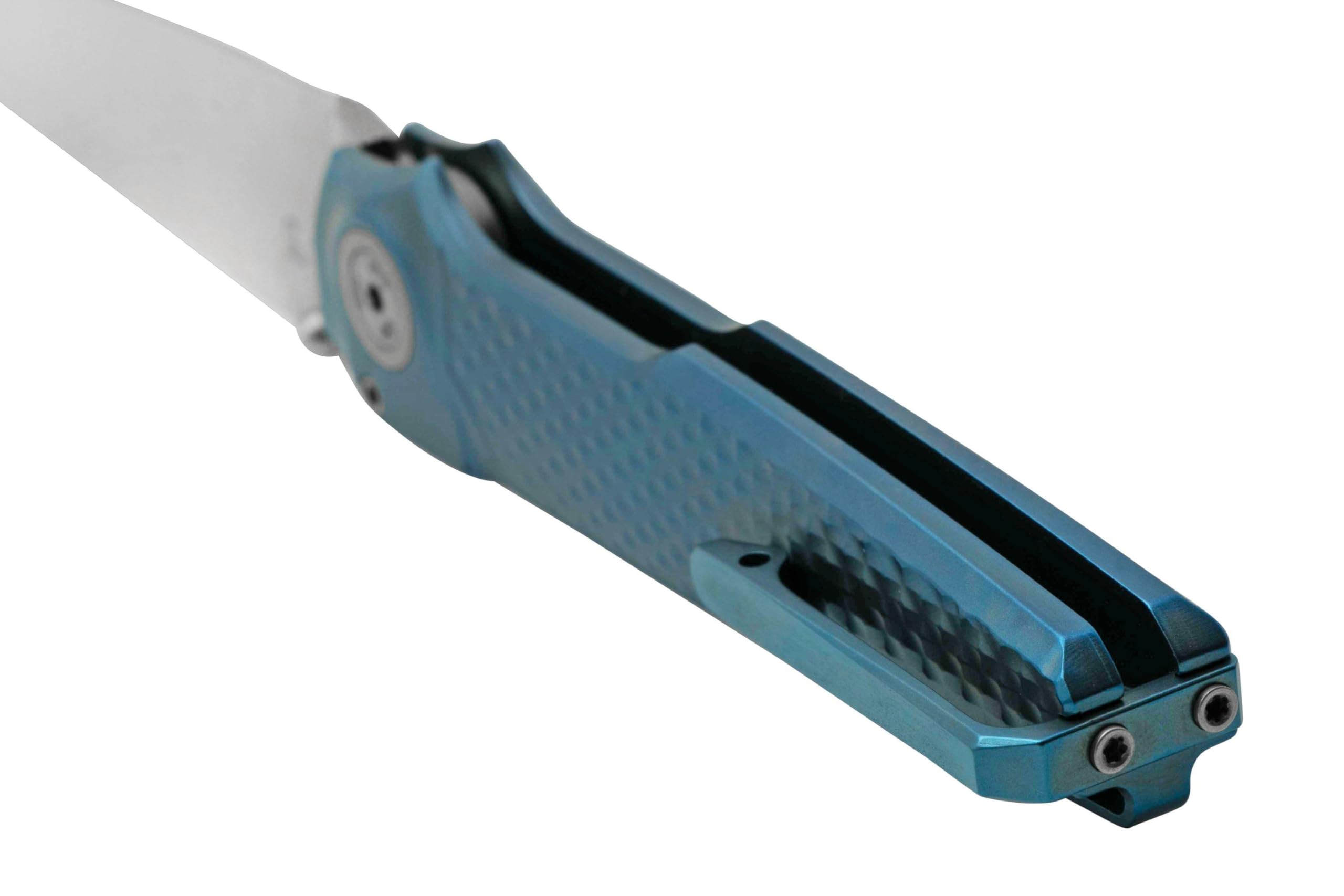 Amazon.com: MKM Miura Push Lock Titanium Folding Knife, Sheepsfoot