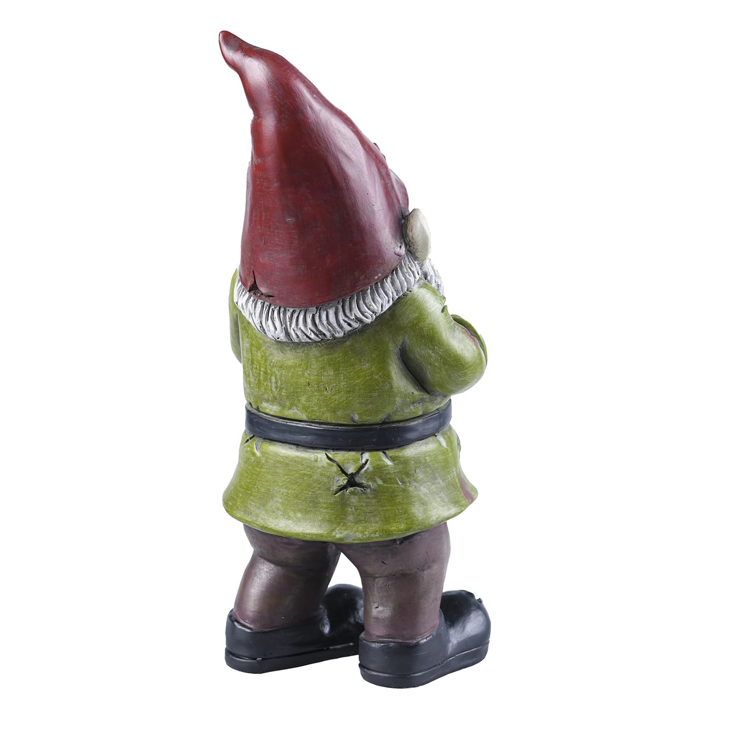 Rvtkak Zombie Kabouter Tuinbeeld Met Zonnelicht – Griezelige Decoratie Voor Halloween & Gotische Tuin