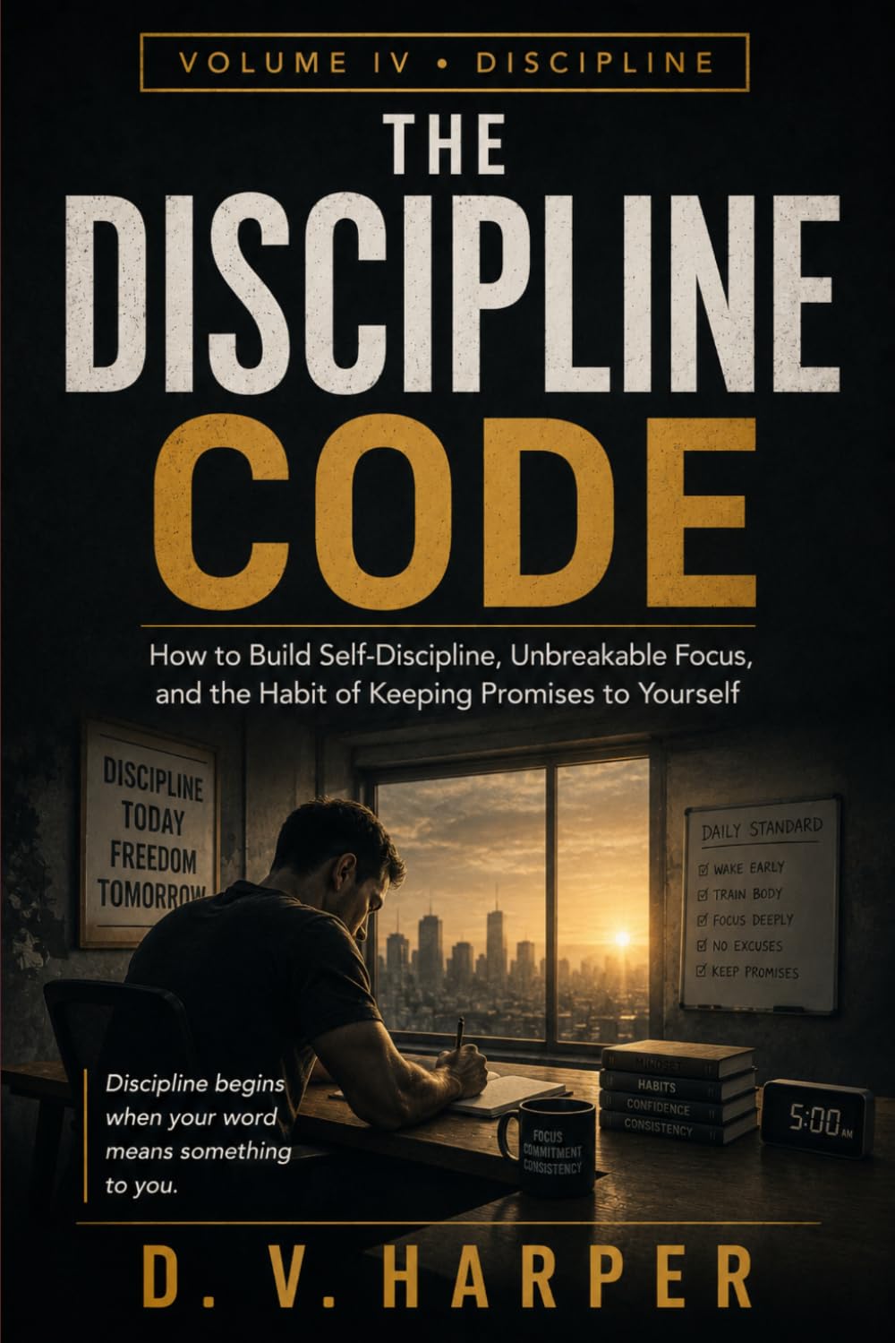 THE DISCIPLINE CODE: How to Build Self-Discipline, Unbreakable Focus, and the Habit of Keeping Promises to Yourself: 4 (The Modern Man Series)
