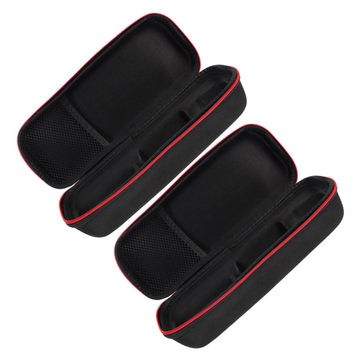 Sosoport 2 pcs Microphone Carrying Case Durable Zipper Pouch for Travel Shockproof Storage Bag for Handheld Microphones Protective and Practical Design for Accessories