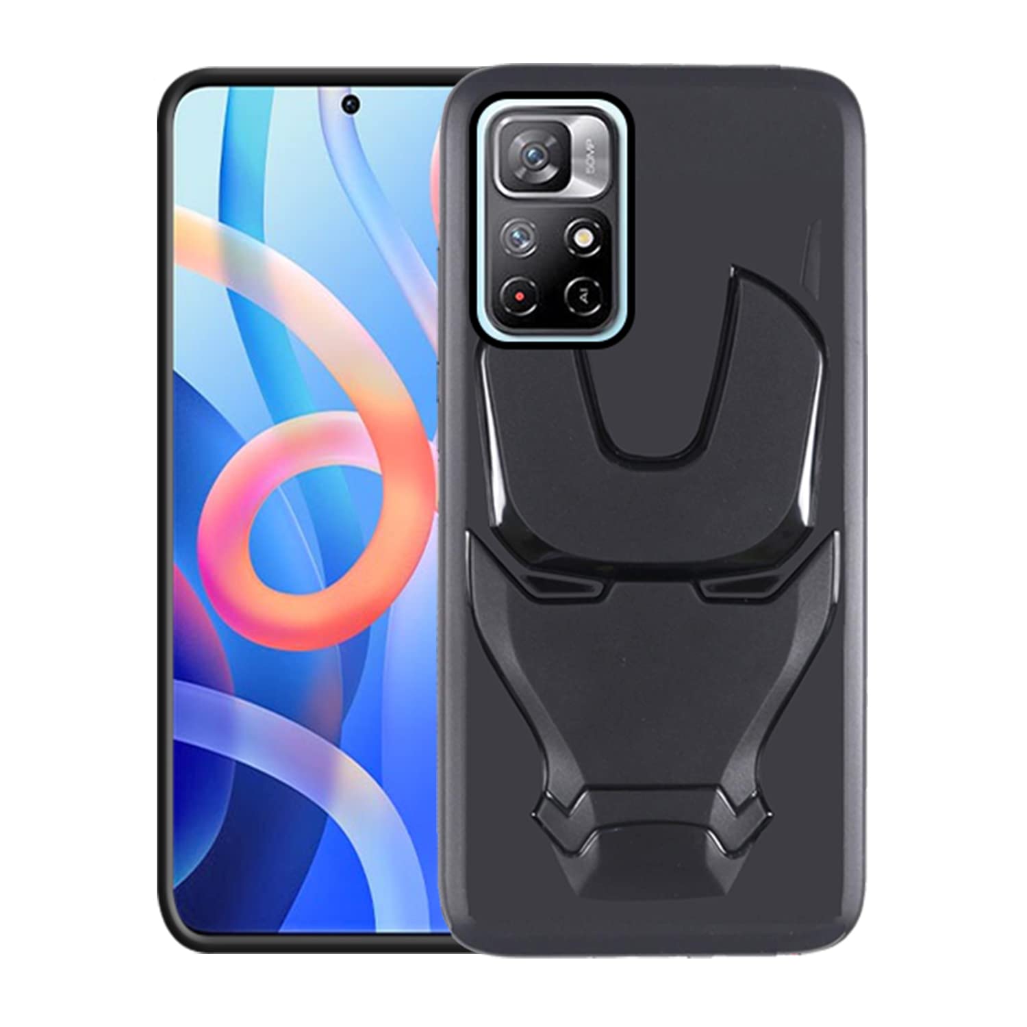 VIDO 3D Iron Man Avengers Back Case Cover for Redmi Mi Note 11T 5G / Poco M4 Pro 5G (B09P8VJK6F) Amazon Price History, Amazon Price Tracker