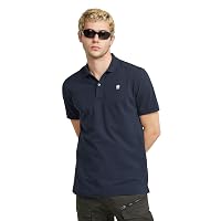 G-STAR Uomo Dunda Slim Polo, Blu (sartho blue D11595-5864-6067)