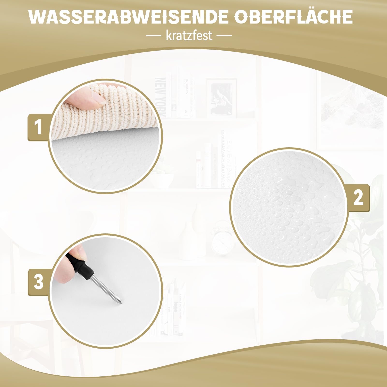 WOLTU Bücherregal mit 4 Ebenen, Standregal mit 8 Fächern Kippschutz, DVD-Regal aus Holzwerkstoff, als Raumteiler Aktenschrank, für Wohnzimmer Küche Büro, 71x140.5x29 cm, Weiß