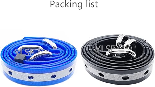 Miniatura 9 de Correa de collar de perro para la mayoría de receptores de collar de choque de entrenamiento electrónico, ajustable, duradera, impermeable, sin