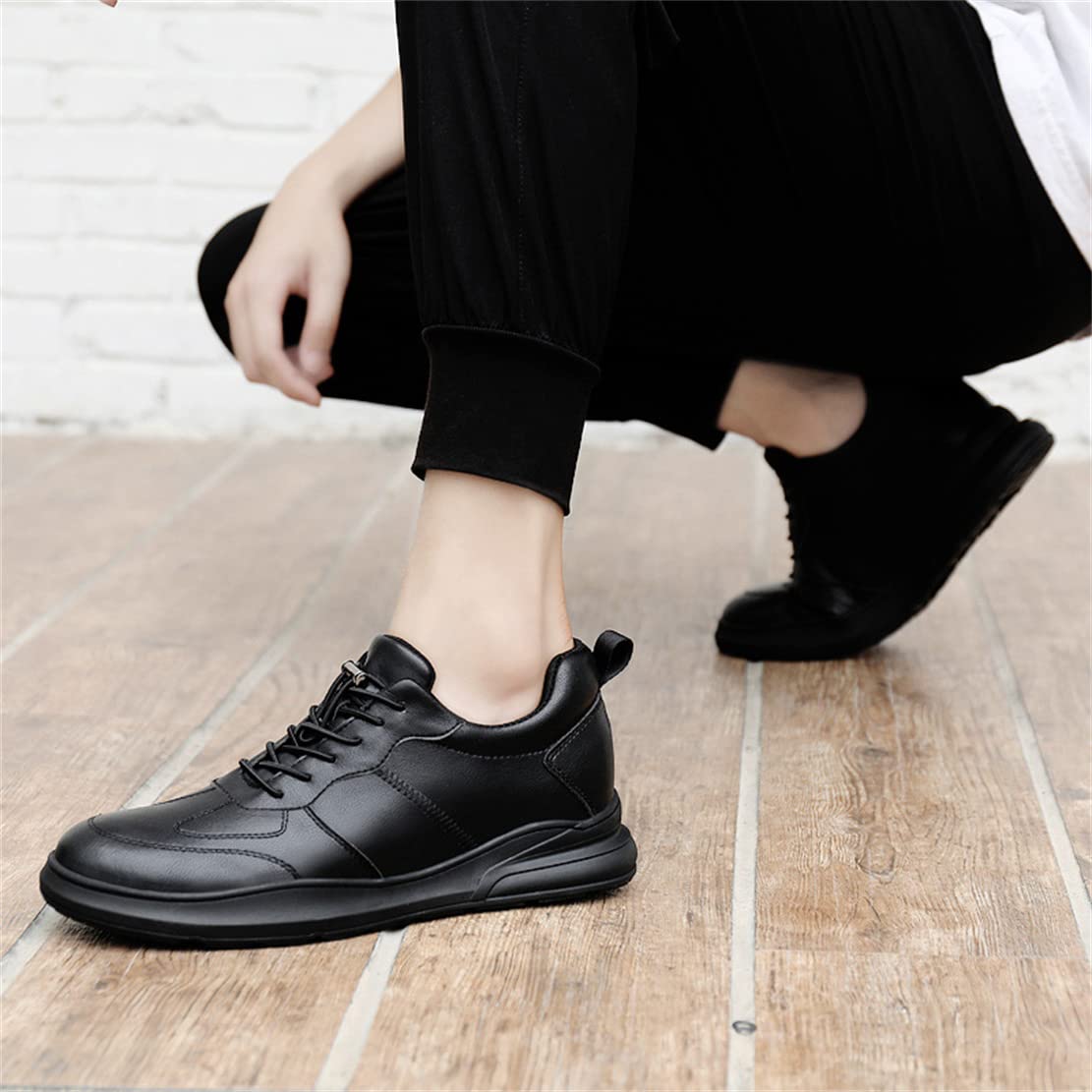 VIBLiSS Mocassini con Rialzo da Uomo con Altezza Crescente, Scarpe da Passeggio più Alte di 8 Cm Sneaker da Sollevamento Casual Leggera E Confortevole