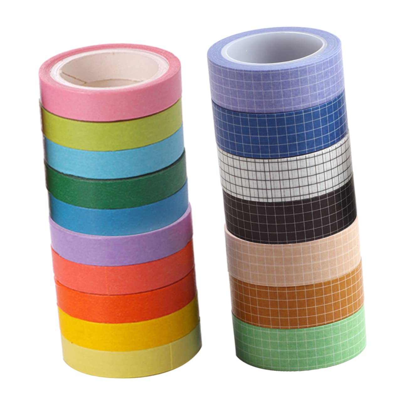 STOBOK 3sets Washi Masking Tape Dekoratives Klebeband Für Scrapbook Planer Handwerk Tagebuch 17pcs * 3