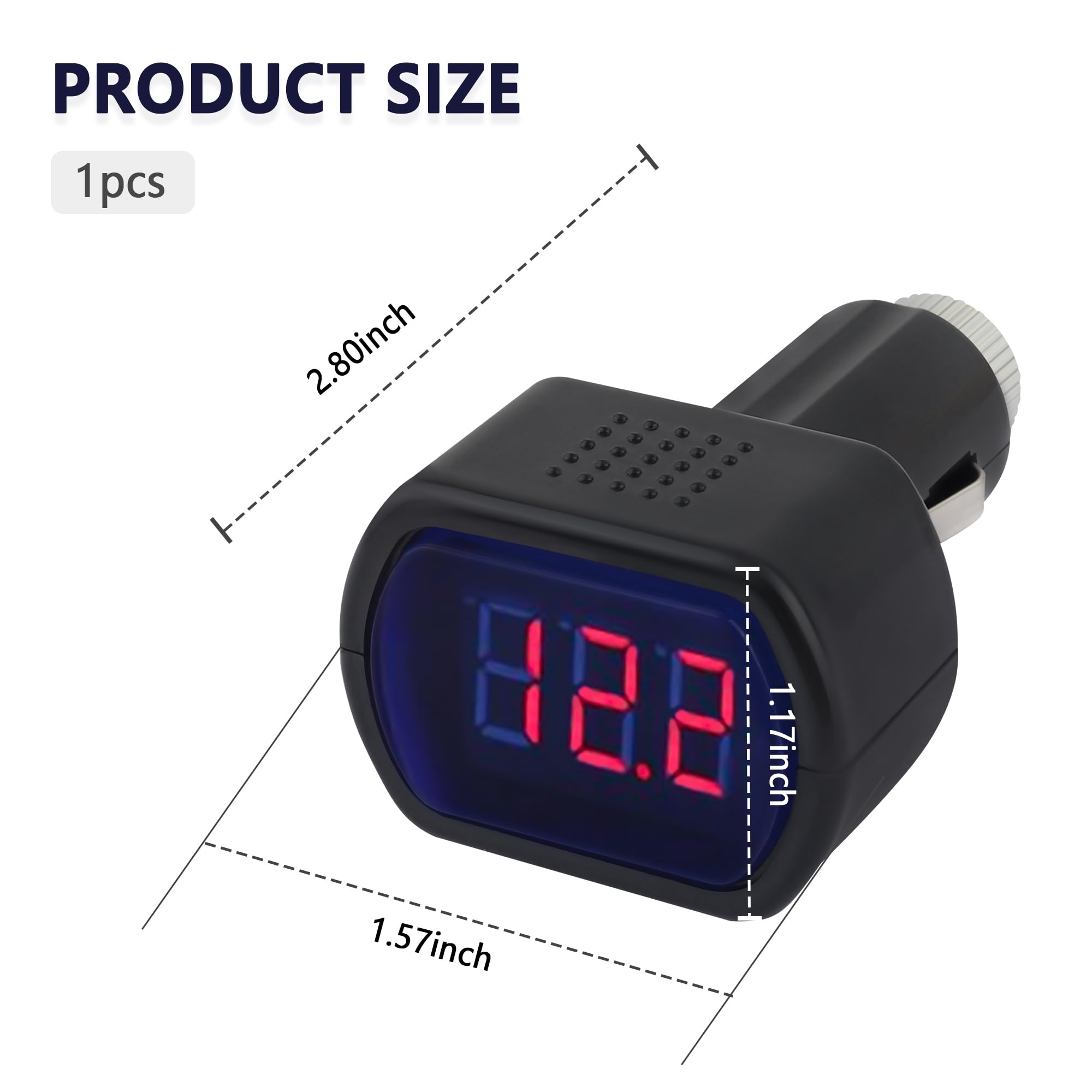 cigarette lighter voltage tester Amazon.com: Car LED Cigarette Lighter Voltage Meter,Digital Display Car  Battery Monitor 12V,Universal Electric Battery Voltage Meter Car  Accessories for Most Cars Trucks SUVs Motorcycles (1PCS) : Automotive