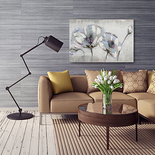 Feeby Quadro su Tela Fiori Shabby Chic 40x30 cm 1