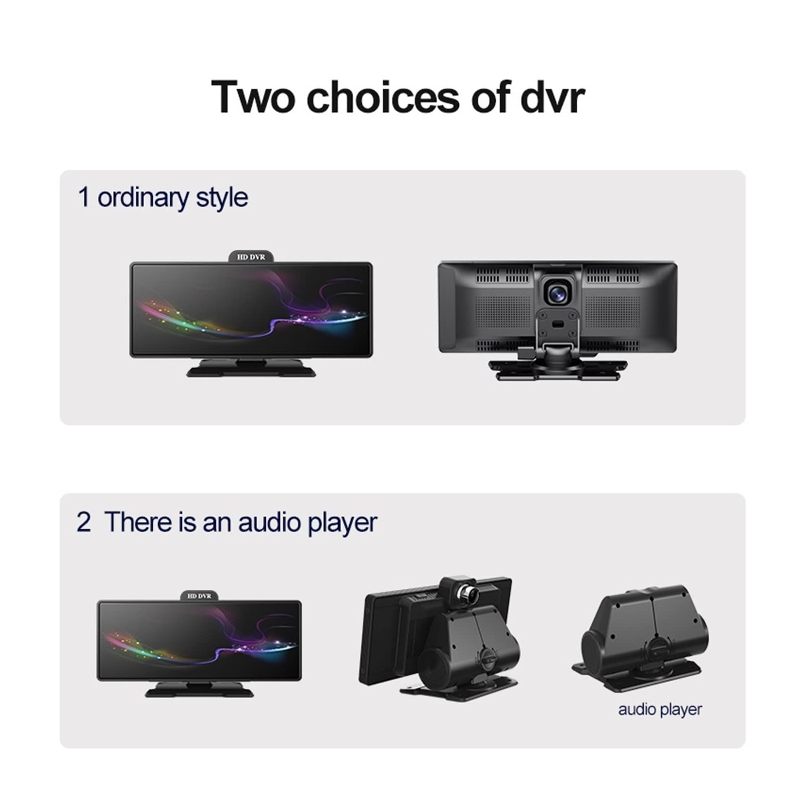 Amazon.co.jp: 10.26 インチ 車 DVR Carplay/Android スマート