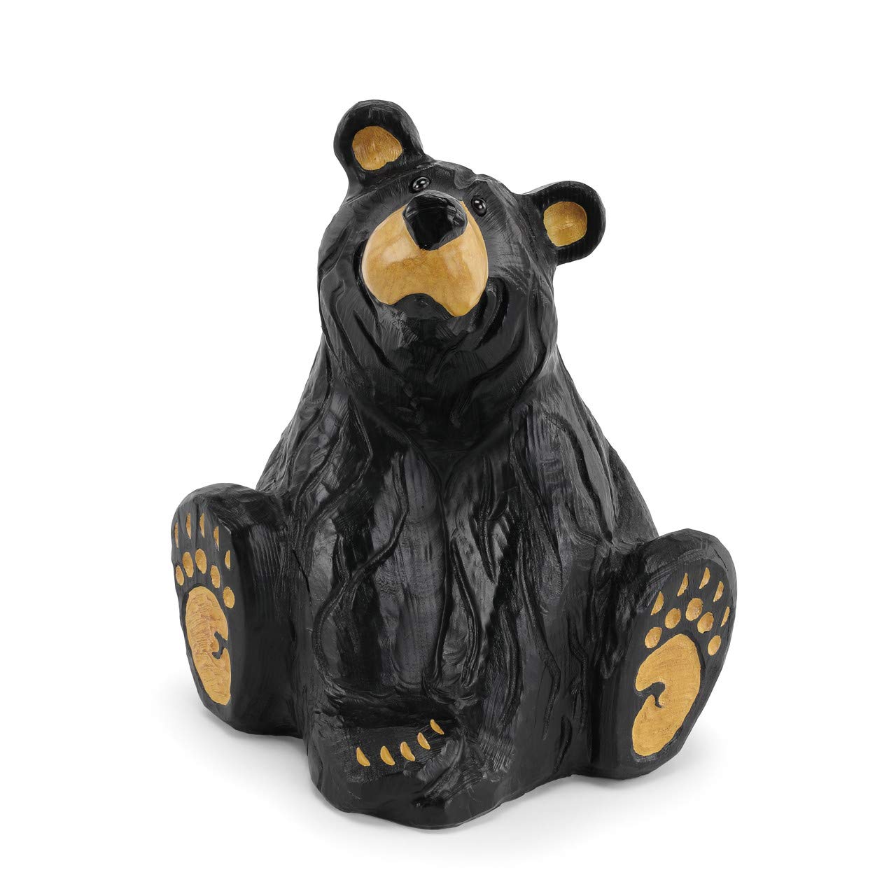 ジェフフレミング　木彫り風　置物　彫刻　熊　ハイキング　BEARFOOTS ジェフフレミング 木彫り風 置物 彫刻 熊 ハイキング BEARFOOTS