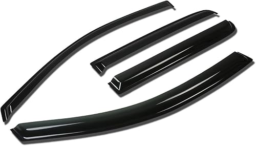 Protector deflector de lluvia para ventana adhesivo, 4 unidades, para Nissan Titan