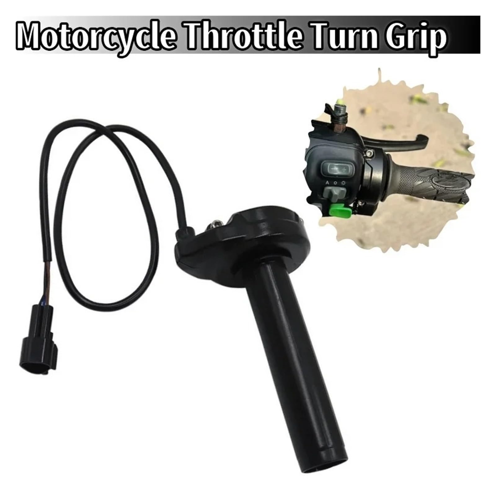 Poignées de Guidon pour Moto électrique, poignée d'accélérateur, Guidon de Moto électrique