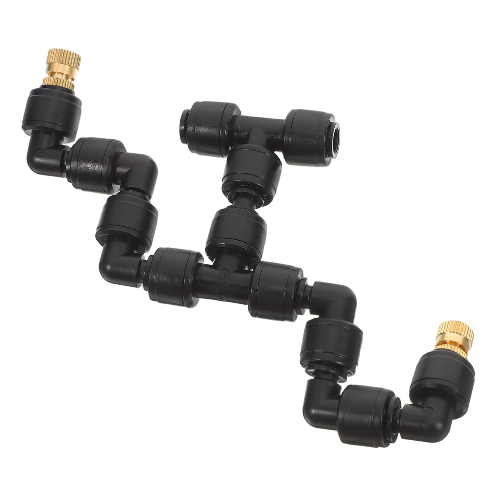 LIOOBO Agricultural Sprayer Nozzles Mist Sprayer Nozzles Cooling System 1/4 Inch Tubing for Garden Irrigation Simulation