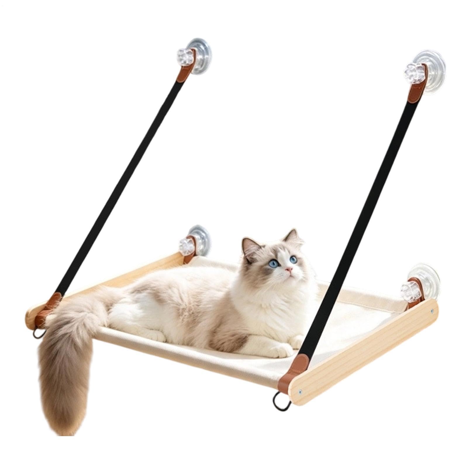 Posatoio pieghevole per gatto, con da 50,8 cm, con tessuto Oxford