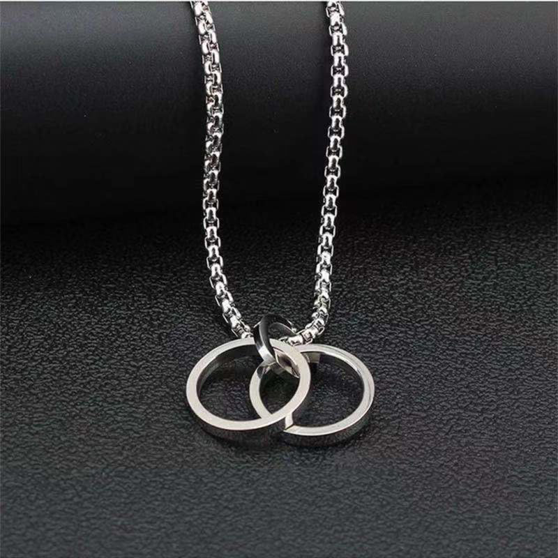 Image of Salty Alpha Anti Tarnish Neck Chain for Men | Stylish Necklace | Jewellery Accessories for Boys | Minimal Jewelry | Gifts for Boyfriend & Husband | Gift for Diwali, Christmas, Marriage, Birthday