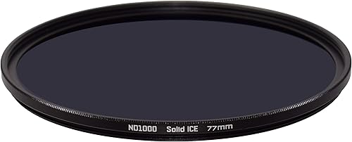 Solid ICE Vidrio óptico moderado parada del ND 10 de la densidad neutra del filtro ND1000 de 252.6 ft m a prueba de golpes