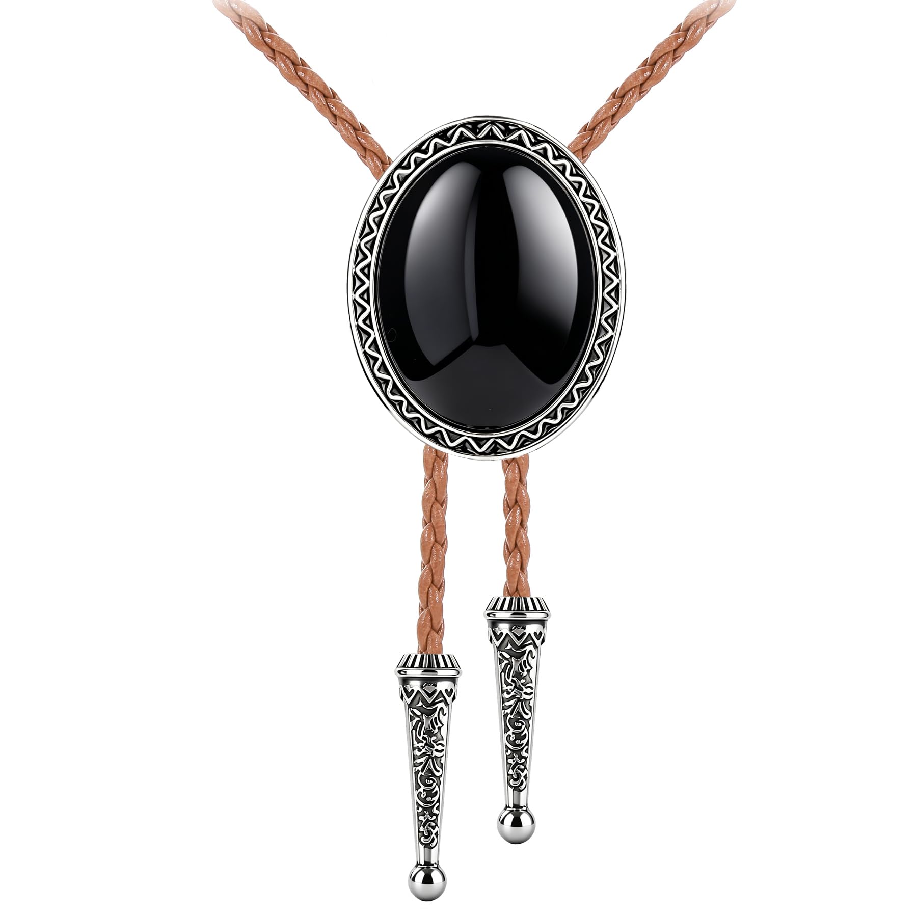 GelConnie Bolo Tie for Men Women Vintage Western Cowboy Necktie Adjustable