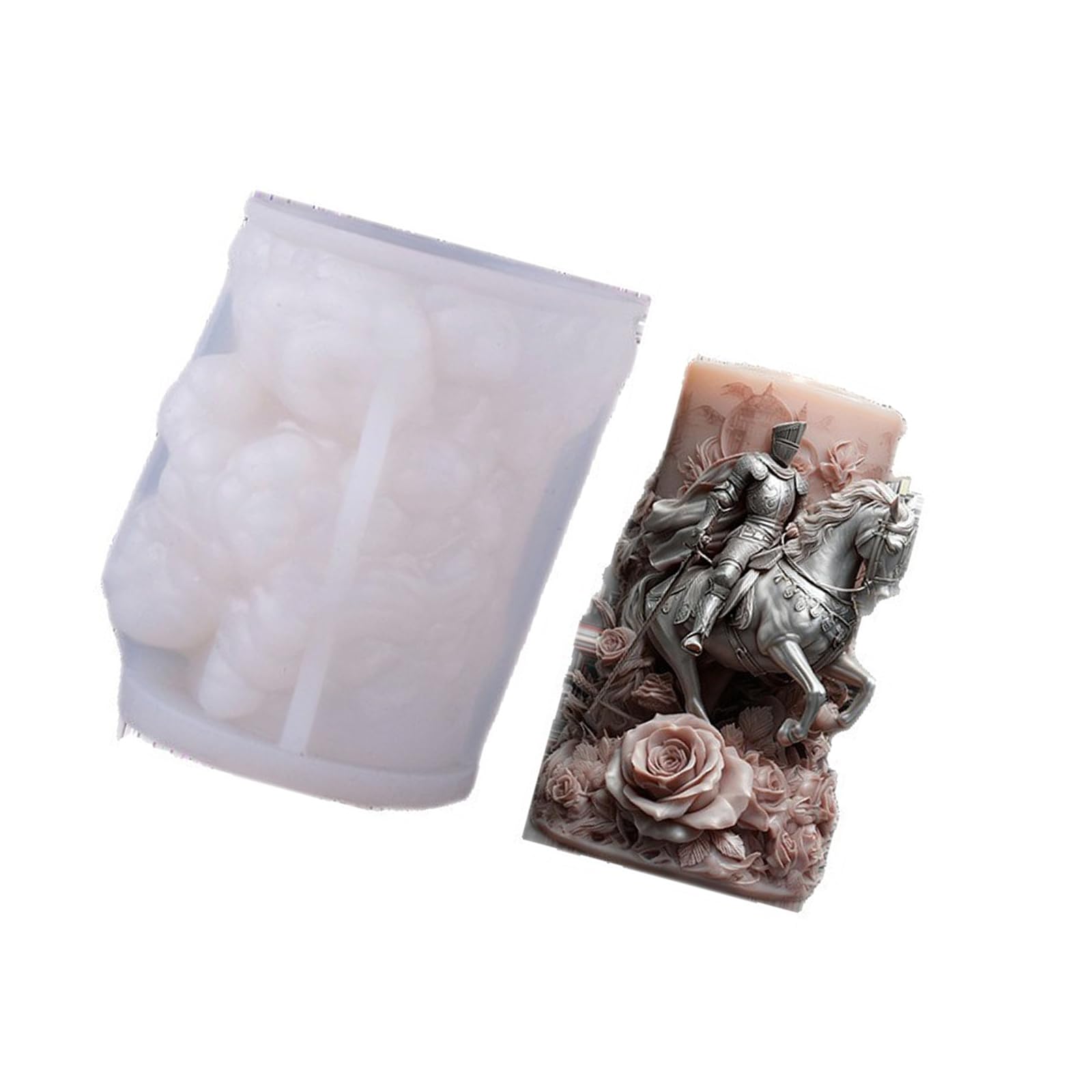 our fave Rose Soldier Figurine Silicone Mold Multipurpose Silicone for Making Soap Home Decoration Resin Casting Rose Soldier Mold