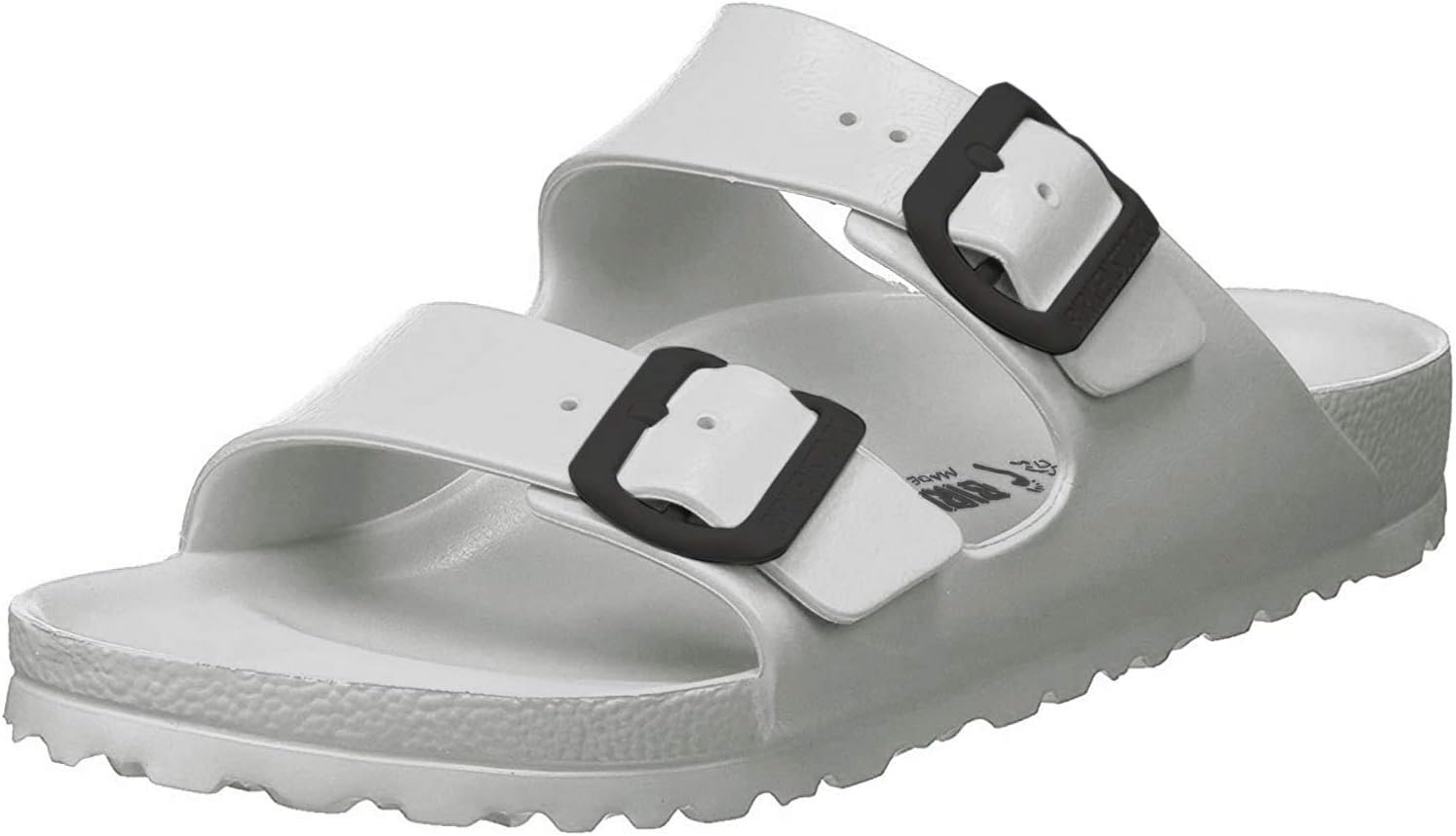 gray birkenstock sandals