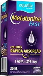 Suplemento Líquido Equaliv melatonina Fast 30ml Rápida Absorção