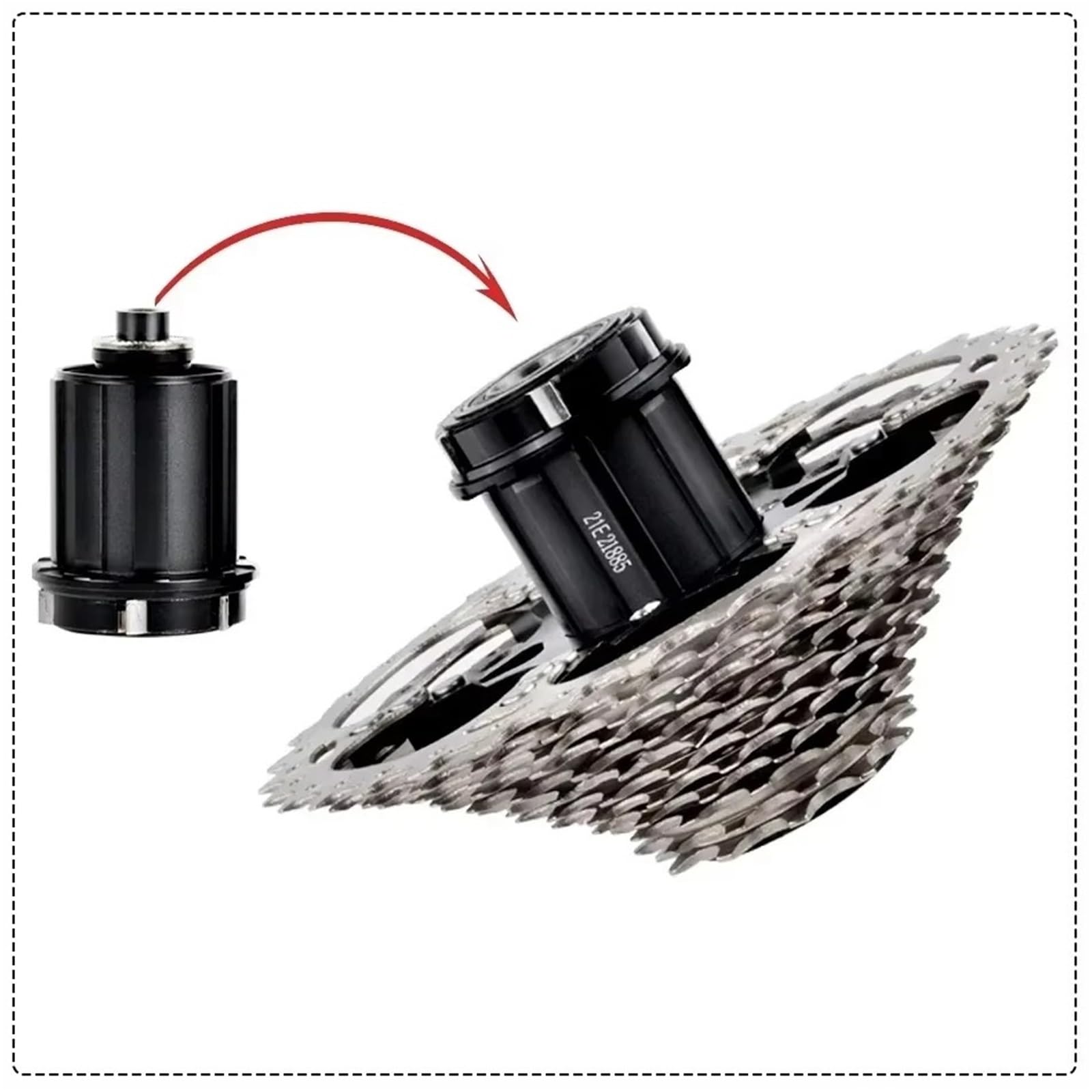 Cassettes y piñones Cassette de 12 velocidades para Bicicleta Carretera (11-28T/30T/32T/34T), Rueda Libre, Compatible con buje HG 11 Cassette de Piñones