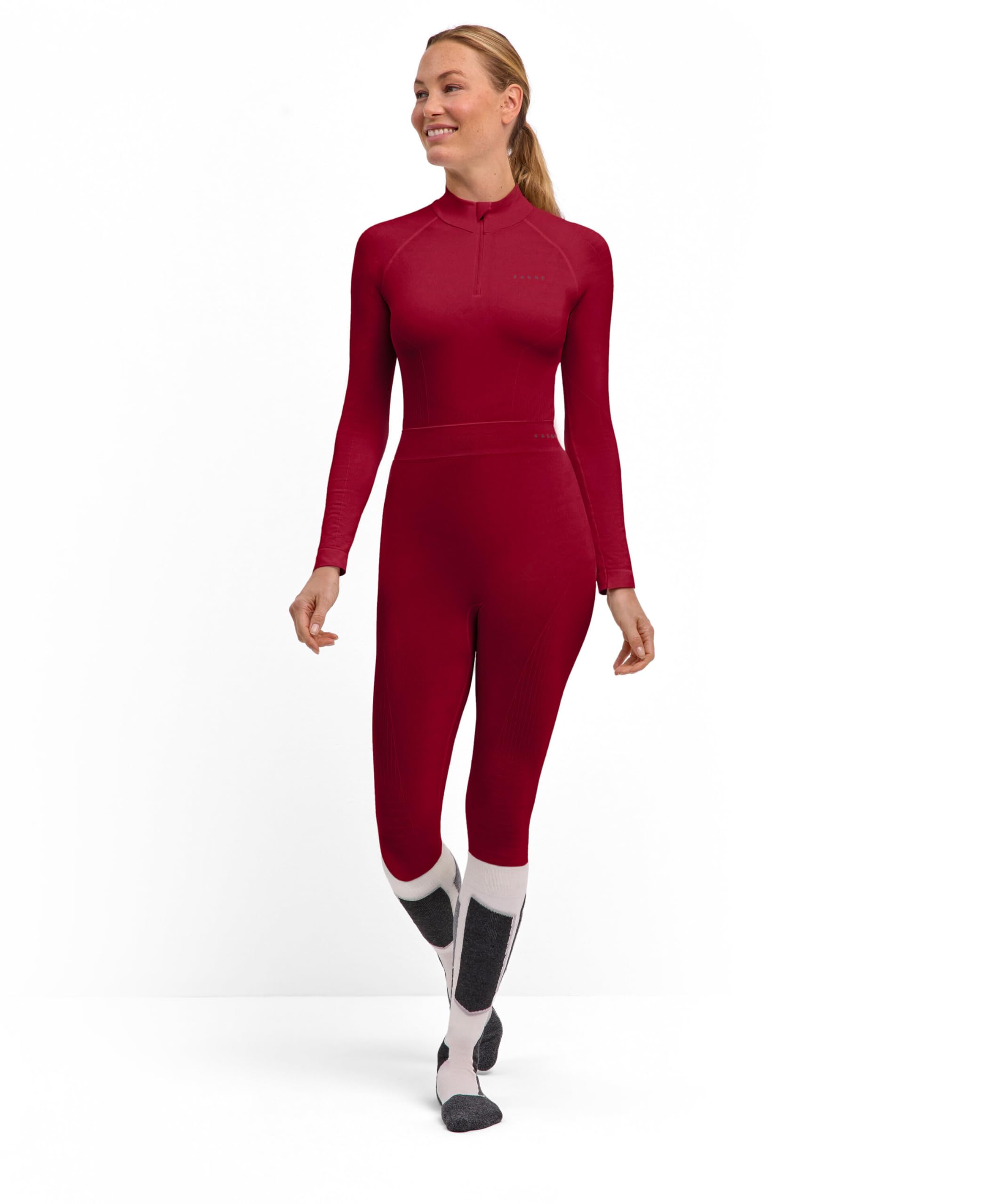 Falke Donna Maximum Warm Long Calzamaglia Sportiva Tecnica Intimo