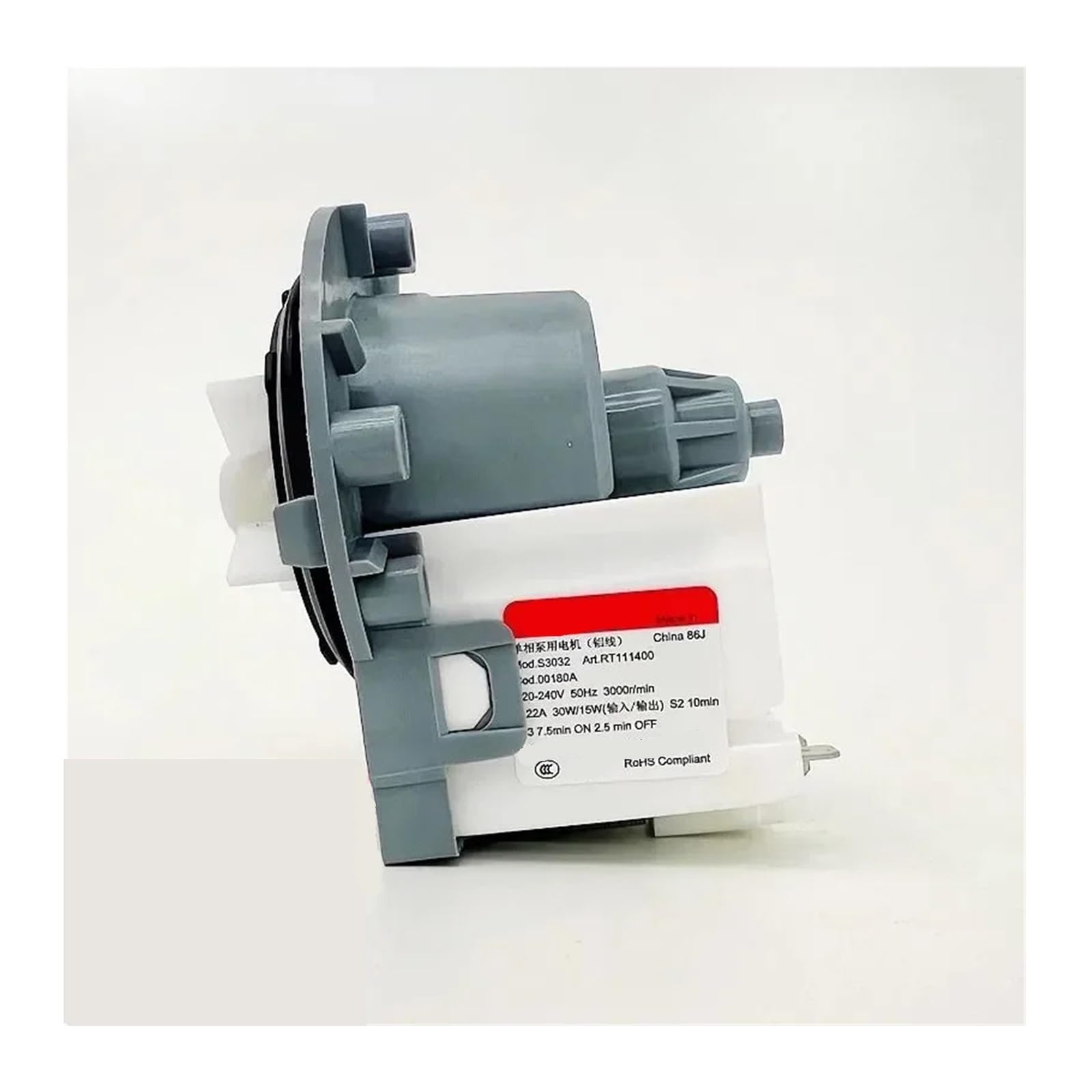 Bomba De Drenaje Compatible Con Samsung, Pieza De Repuesto For Lavadora Askoll 00180A 30008D | Drenaje suave. Fácil instalación.