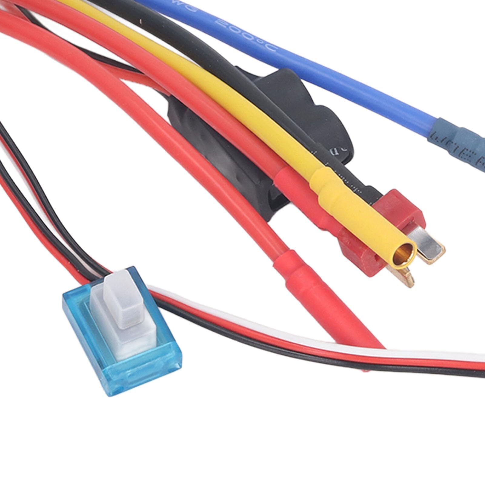 44x32x32mm/1.73x1.26x1.26in Brushless ESC, 80A Brushless RC ESC 2-3S 3A 5.8V 480A Corrente di Picco Rainproof Controller di Velocità Elettrico per Telecomando Auto RC Barca