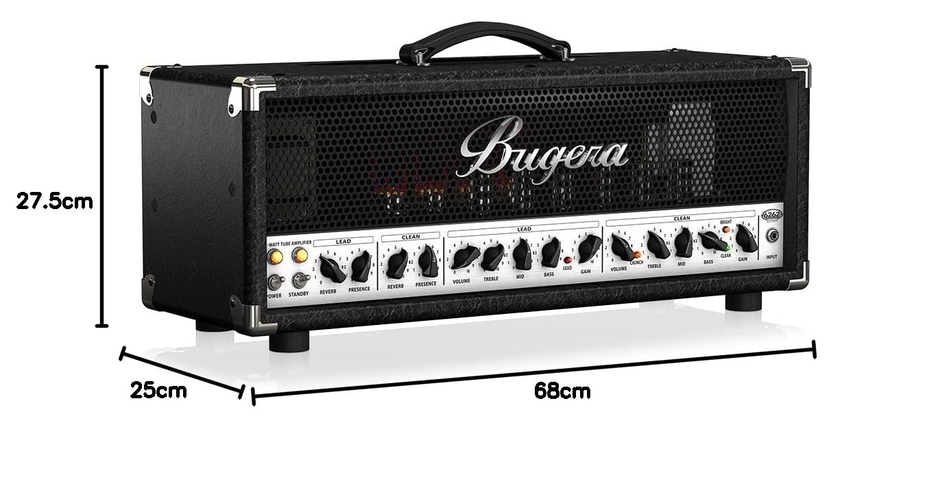 【まだあります】ギターアンプ Bugera 6262 head +キャビネット フットスイッチ付 BUGERA / ギターアンプヘッド 6262 - YouTube