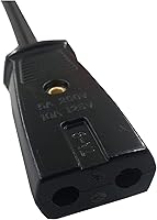 Vista 2 de Cable de alimentación de repuesto para percolador de café Proctor Silex modelo P102N (2pin 29")