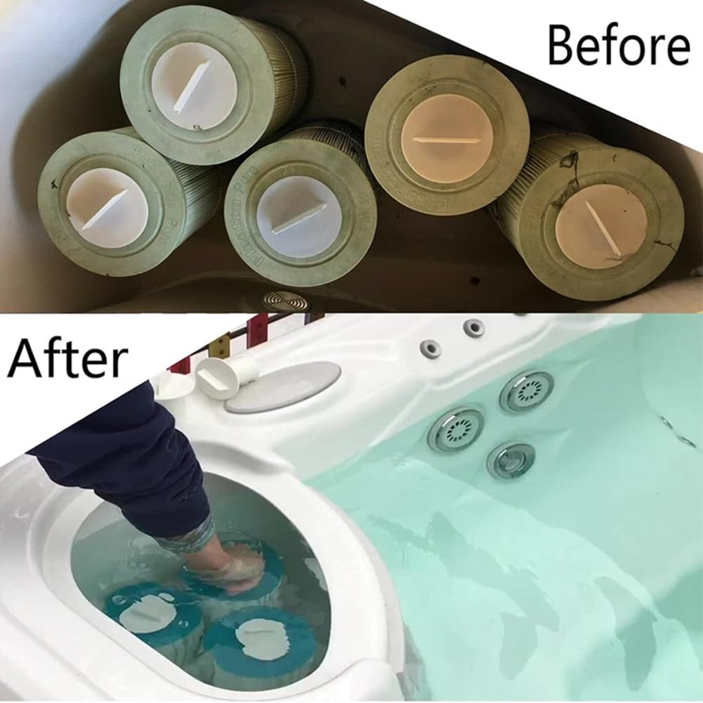 6 Stück 3-1/2 -Filterstandrohrkappen, Filterstandrohrkappe, Teile für -Filter
