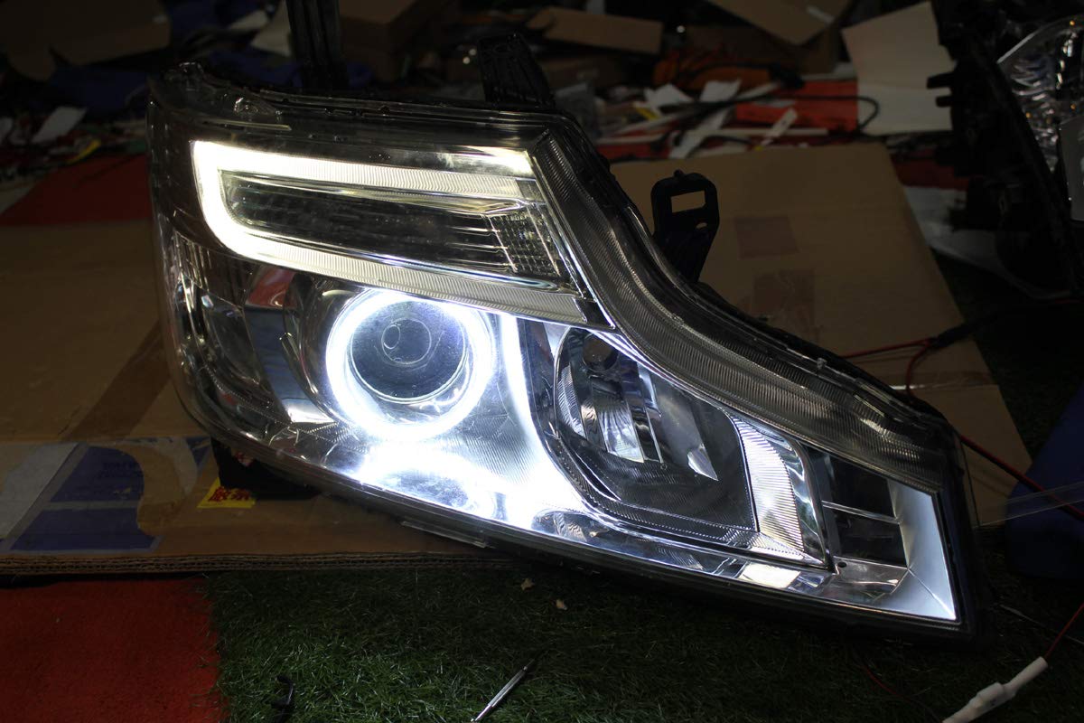 Amazon | ☆ステップワゴンRK1 RK2 後期 HDSMD LED 8000K イカリング