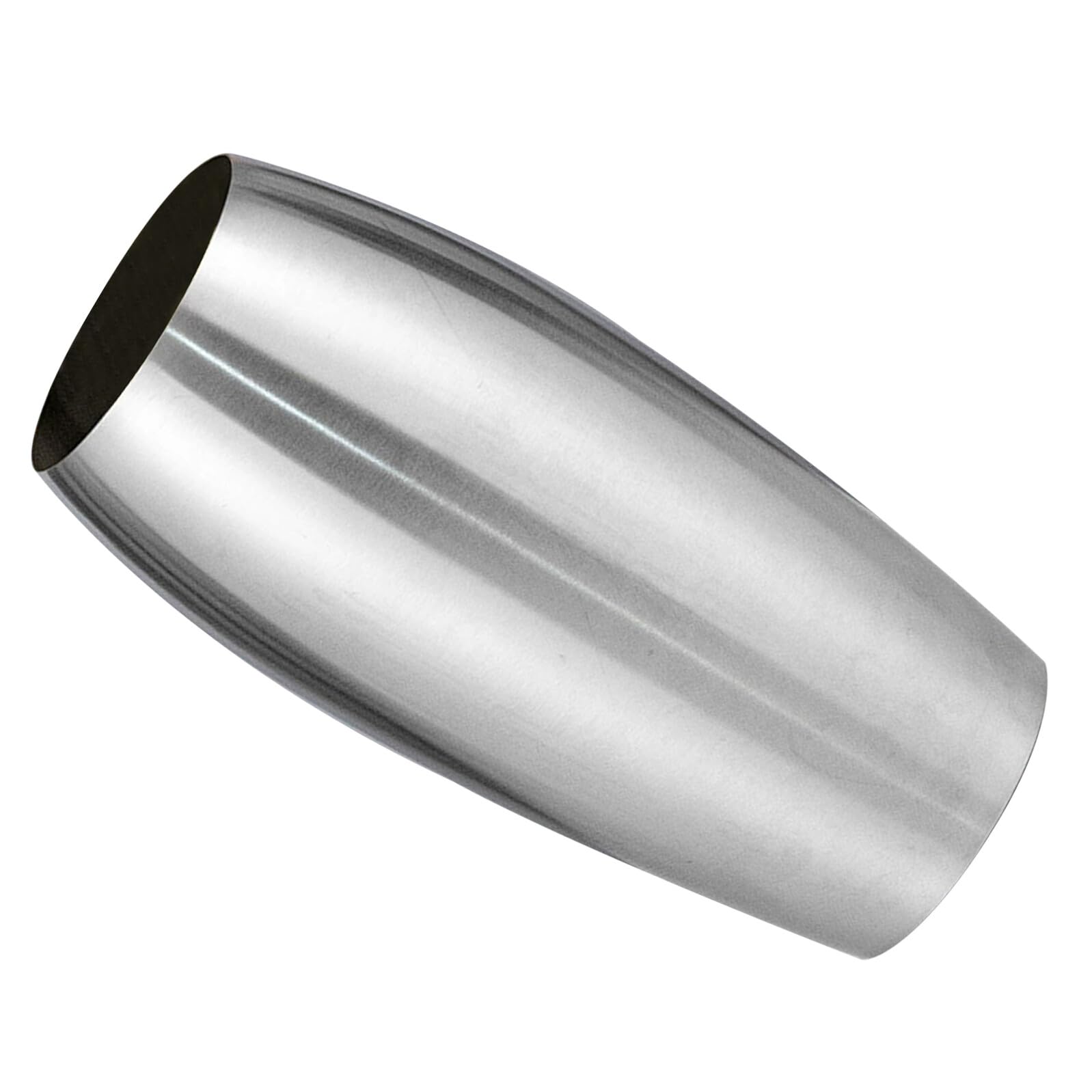 Rustikale Blumenvase aus Edelstahl in Silber mit Moderner Minimalistischer Optik für Tischdeko und Wasserpflanzen für Hochzeitsfeiern und Zuhause