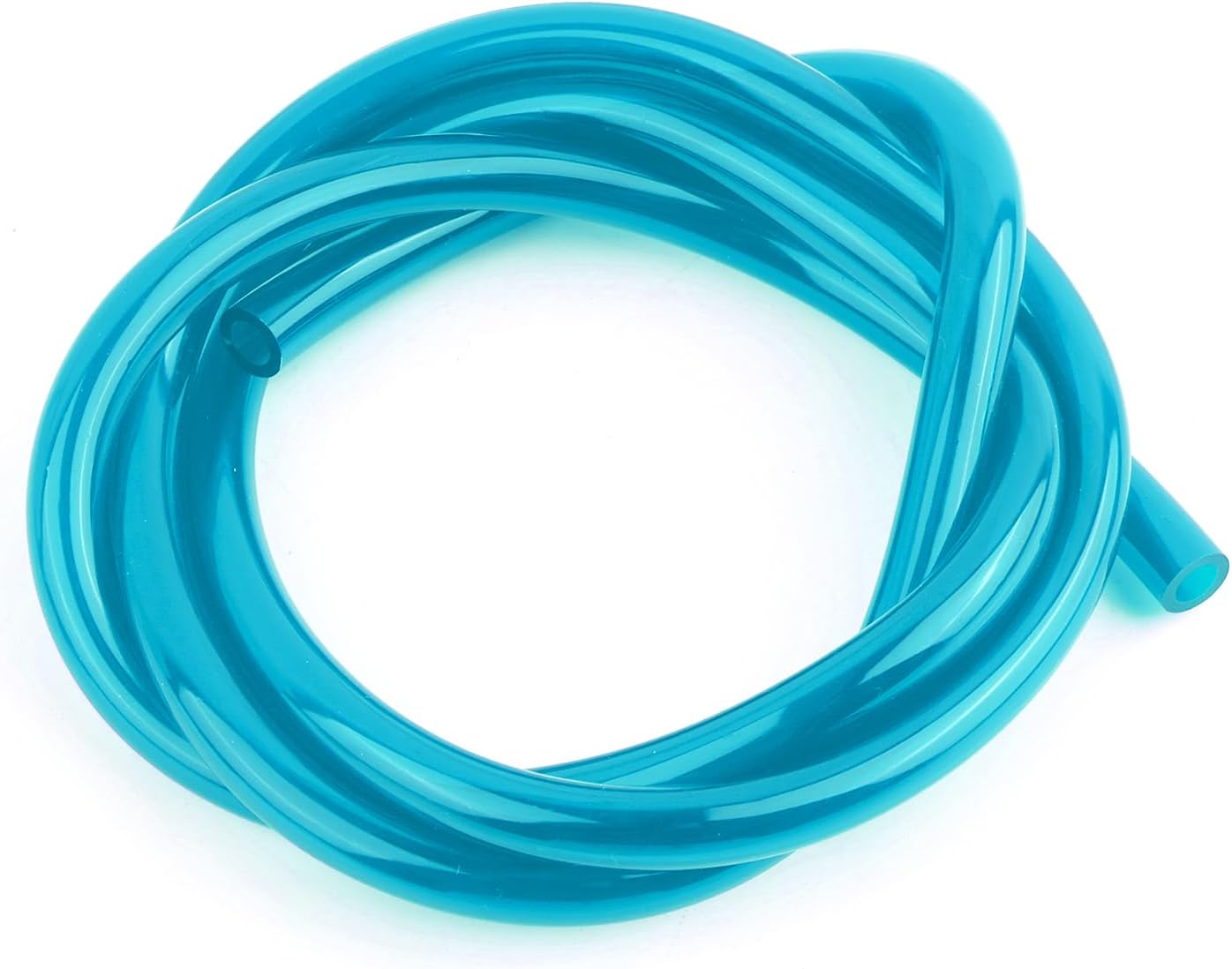 ID 5mm x OD 8mm Motorcycle Fuel Line Hose,Flexible Fuel Hose with Anti-aging PVC for Fuels Gas Transportation,Professional Gas Line Hoses for Motorcycle Petrol Diesel System (Blue)