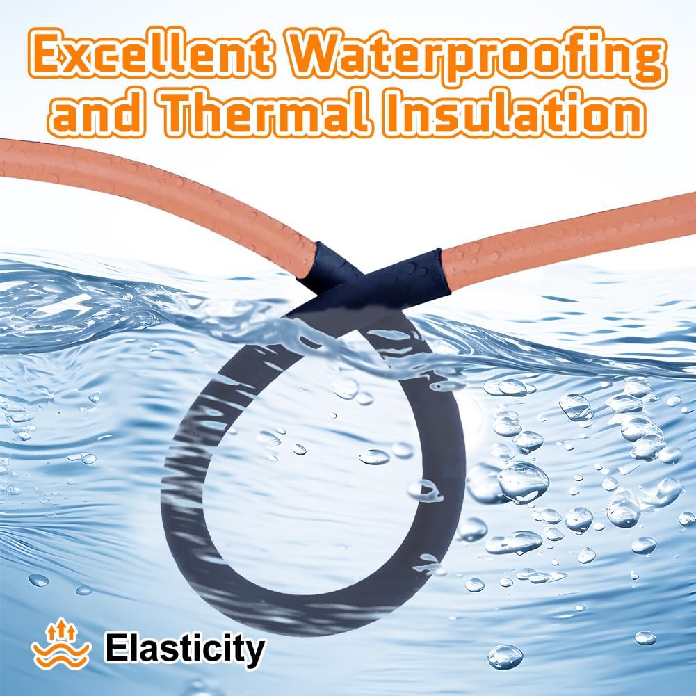 100 Pezzi Guaine Termorestringenti - 90mm Lunghe, 4:1 Restringimento, Impermeabili, Per Cavi Elettrici - Foto 6