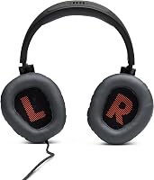 JBL Quantum 100 vezetékes gamer fejhallgató 3,5mm jack mikrofonnal - black, Quantum 100 3
