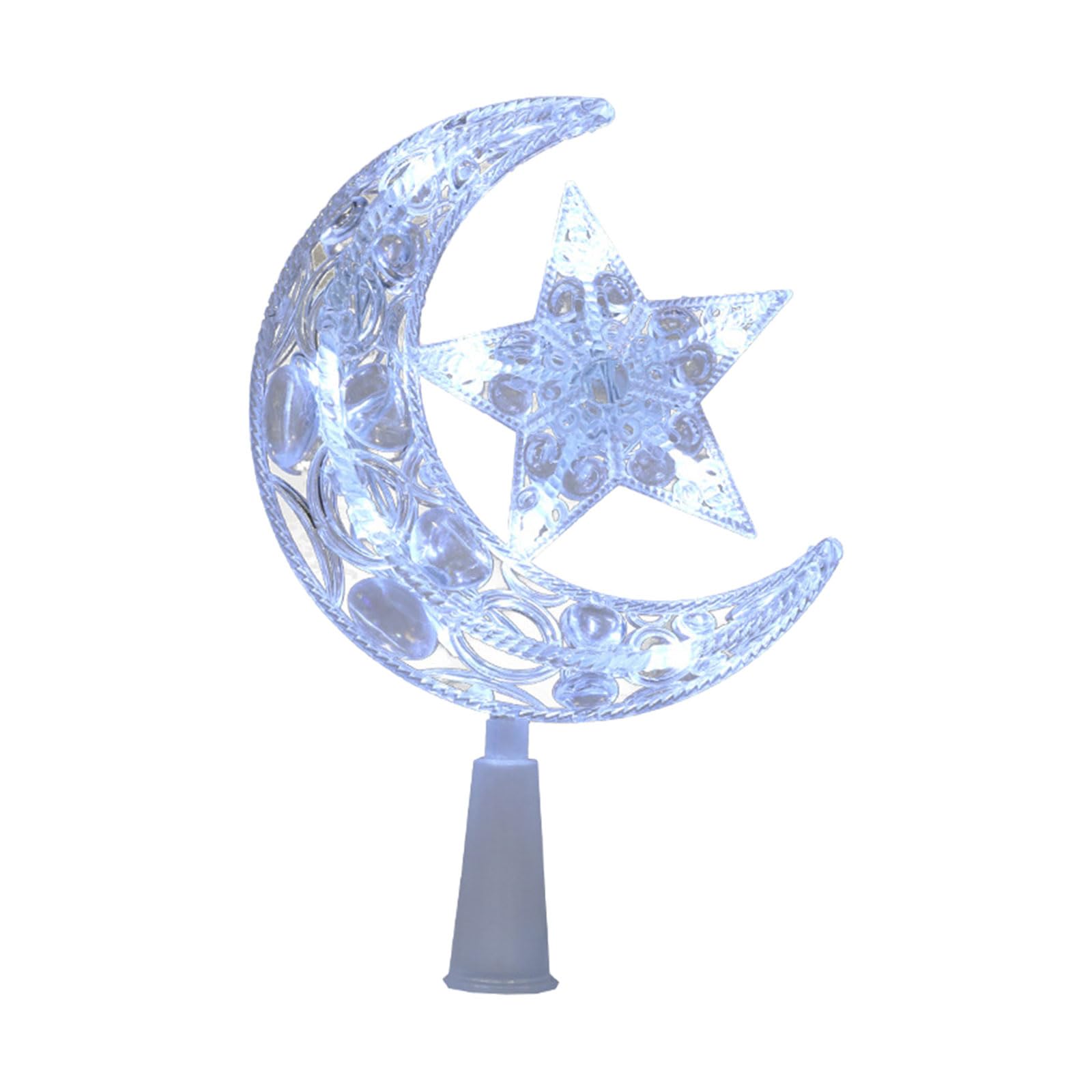 Carotoe A Christmas Tree Top Star Decoration Sparkling Design For Holiday Seasonal Ornaments Holiday Tabletop Display Christmas Ornament