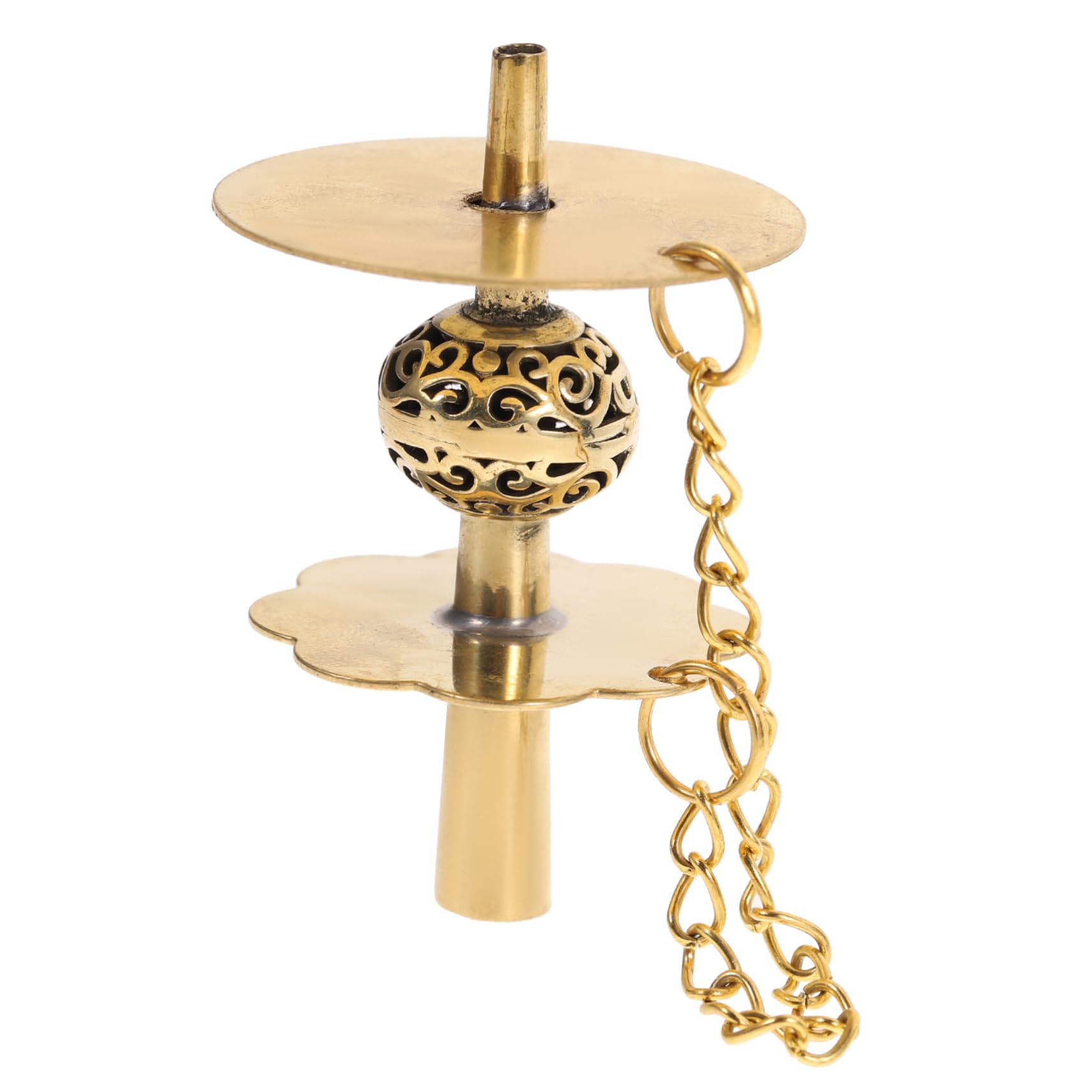 HAPINARY Practical Core Accessory Copper Pole Core D-tuning Hollow Flower Trumpet Musical Instrument Supply