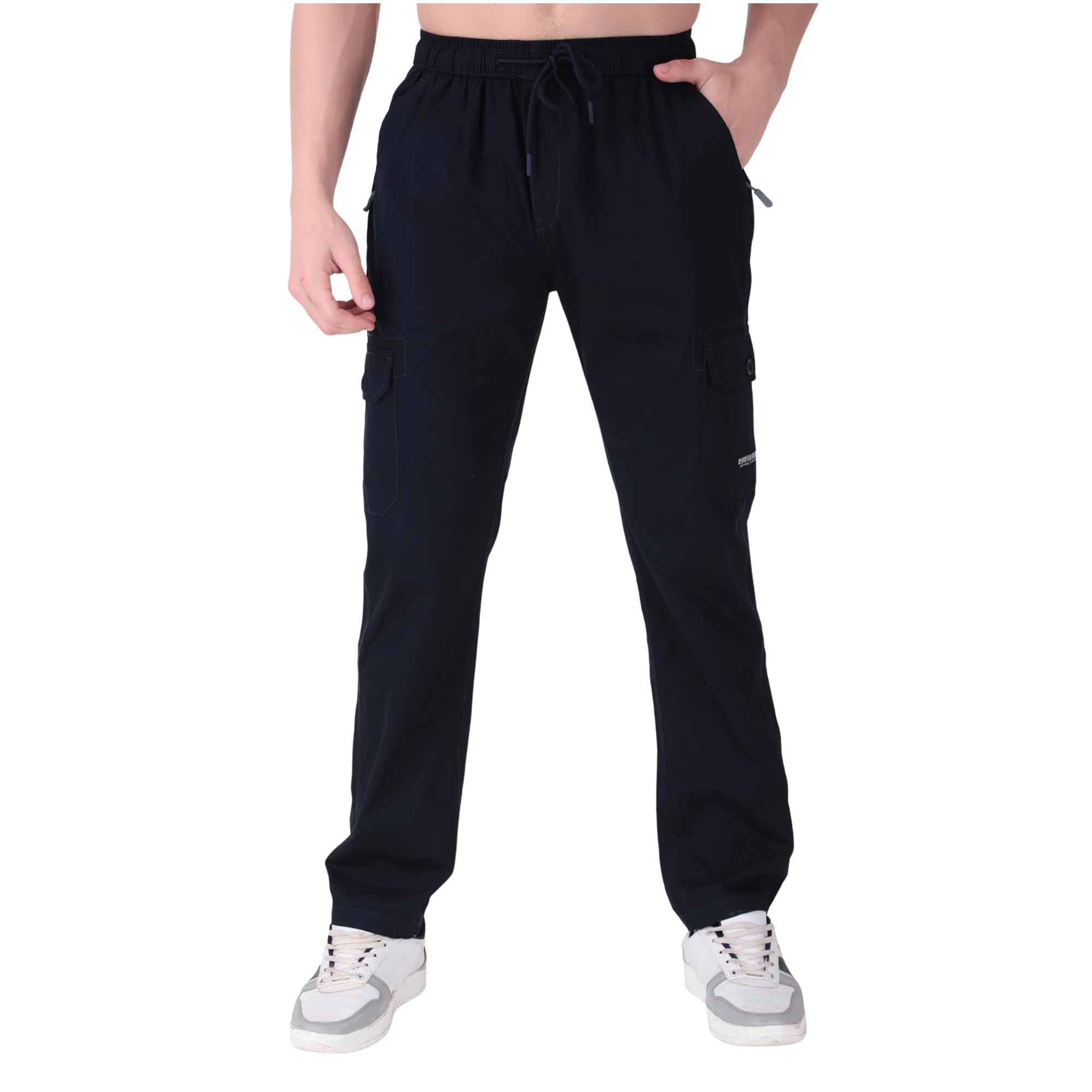 mountain colours Men Cargo Pants Cotton Regular Fit-picture-38