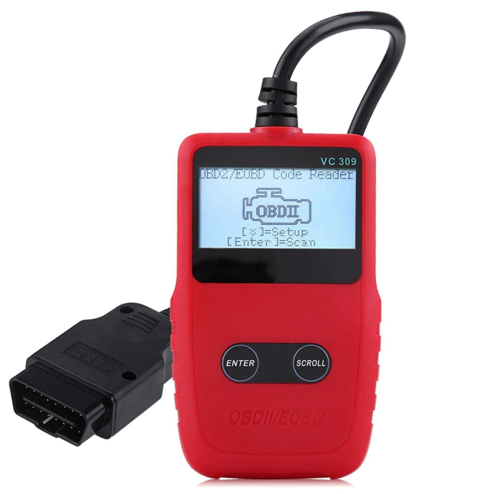 Skaner OBD2 Auto OBDII OBD Scanner Tool, Diagnostyczny Czytnik Kodów Usterek Sprzęt Diagnostyczny Do Samochodów