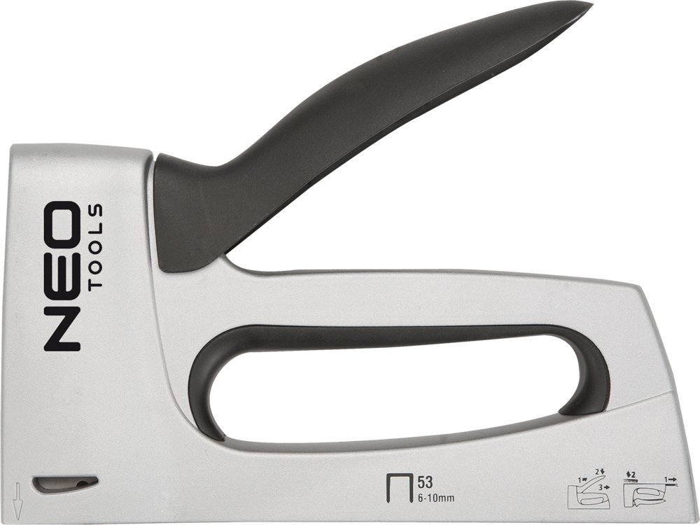 NEO TOOLS16-017 Hand Stapler Metal for Staples J Type (6-14 mm)