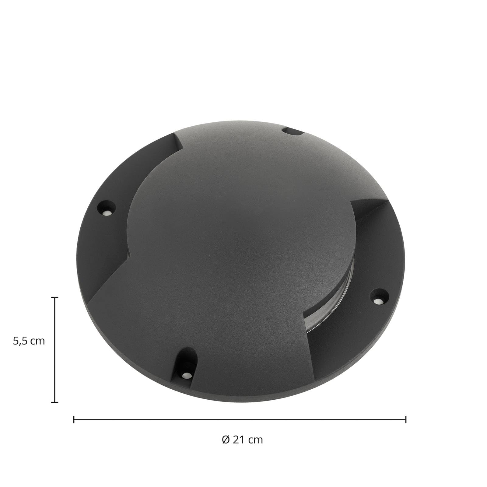 Lindby Emiro lampada LED da terra, carrabile, faretto LED da esterni, faretto, lampada da esterni per giardino, terrazzo, balcone e casa | Leroy Merlin