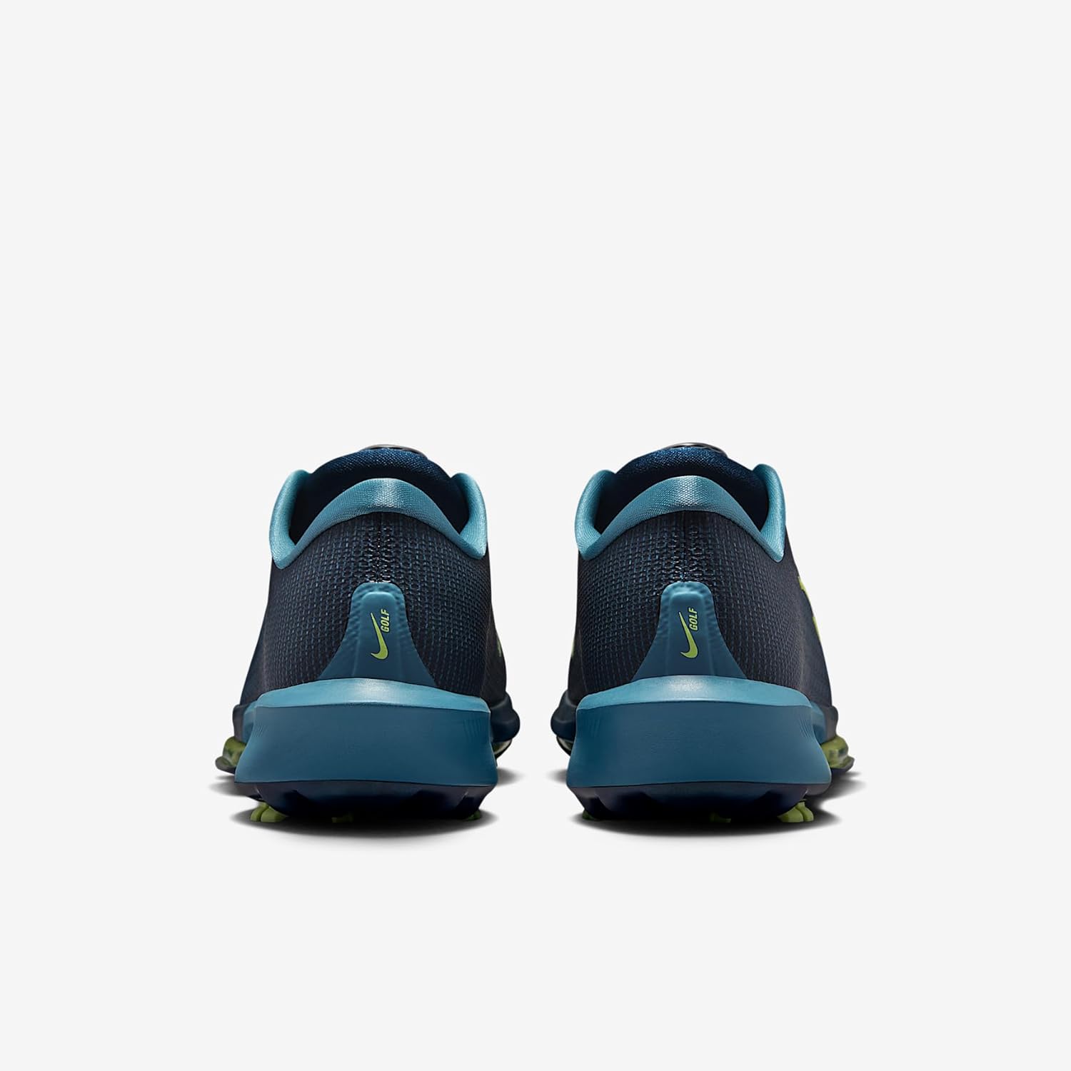 Nike Infinity Tour BOA 2 Golf Shoes (Wide) (Armory Navy/Smokey Blue/Light Lemon Twist) - Image 6