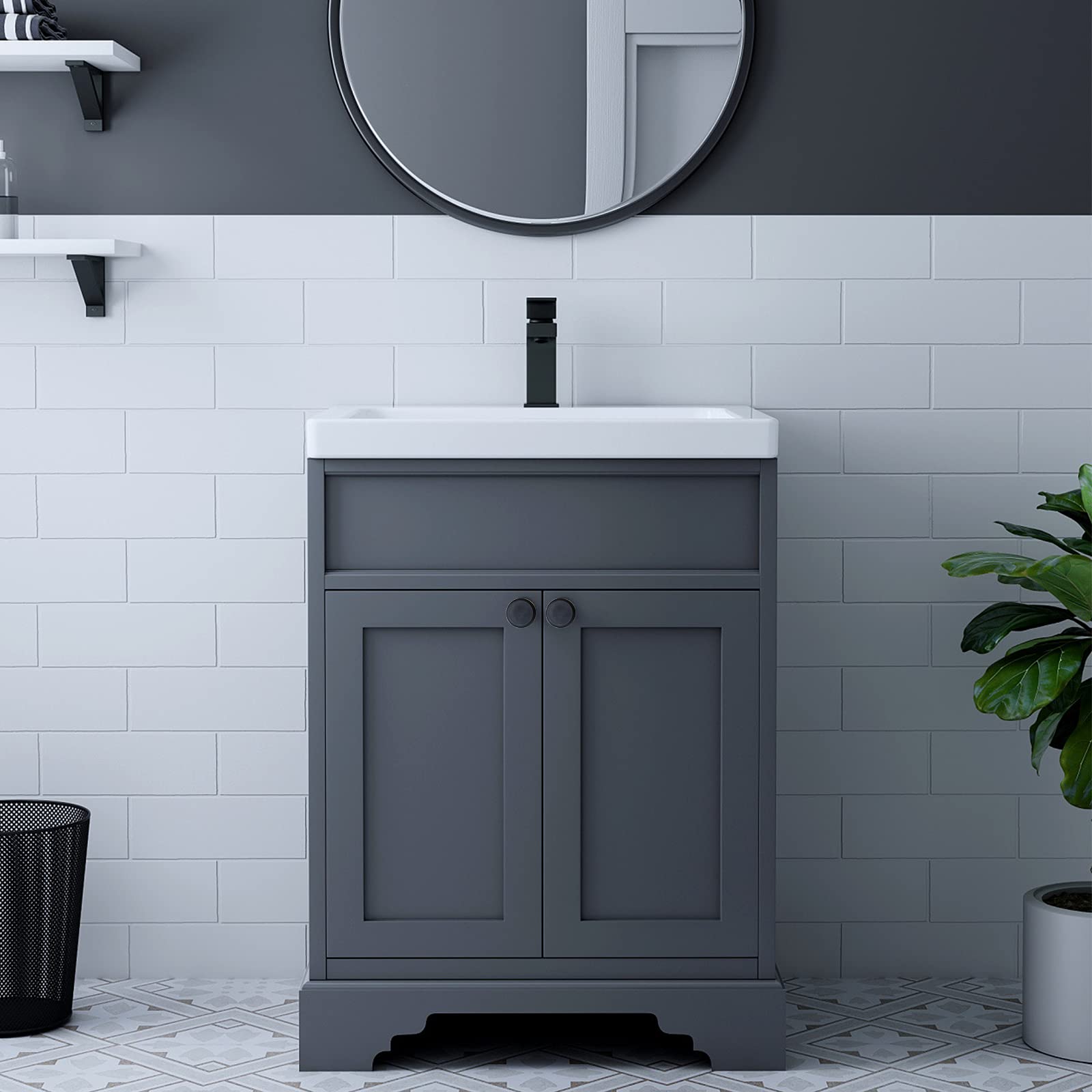 Kvosit 10 Pack Black Knurled Cabinet Knob Matte Black Drawer Knobs Knurled Knob Cabinet Pulls Modern Knobs for Cabinets and Drawers Kitchen Cabinet Handles Decorative Hardware for Dresser