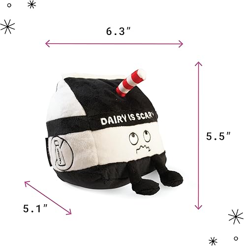 Miniatura 7 de Punchkins Cake Slice Foodie Plushie, meme divertido, peluche cómico coleccionable, base pesada para exhibir