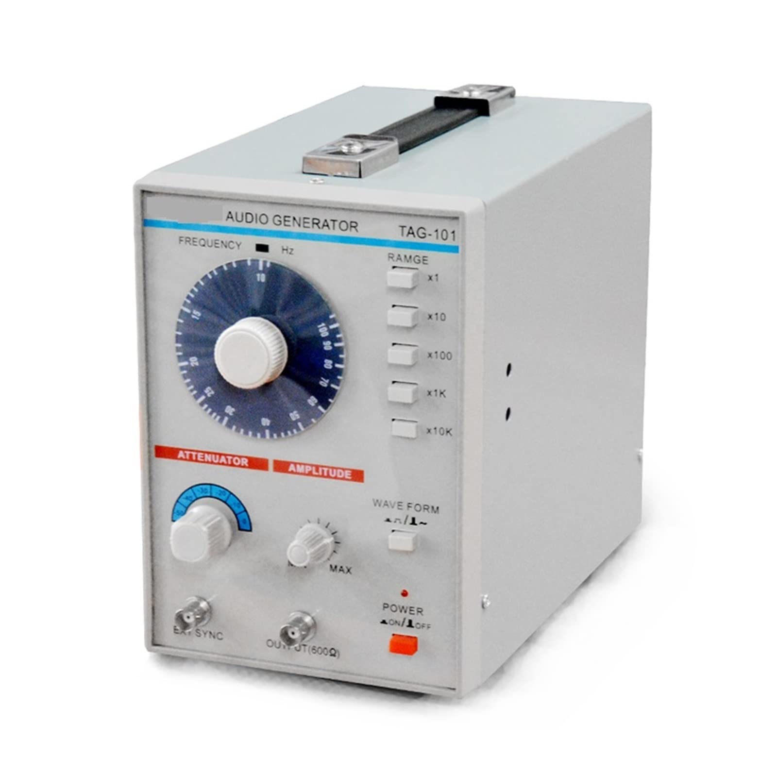 Frequenzgenerator TAG-101 Niederfrequenz-Signalgeneratorquelle 10 Hz–1 MHz für Stressabbau